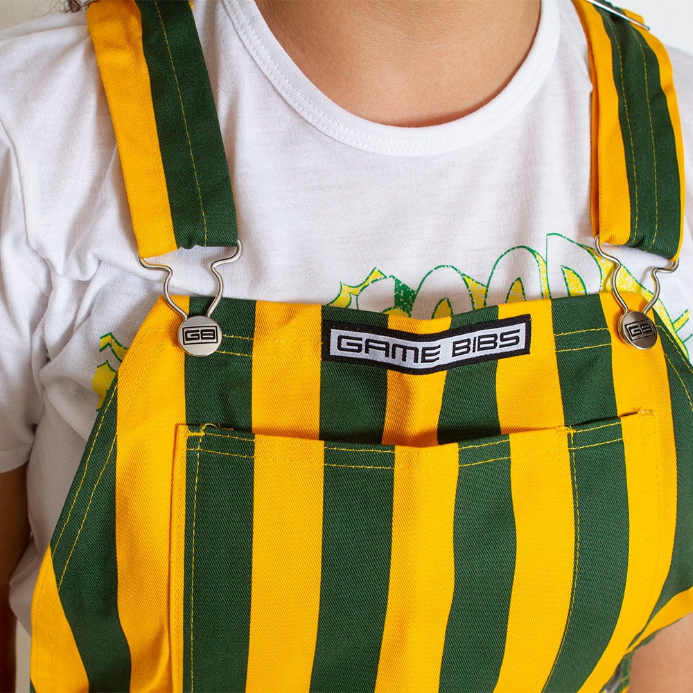 Ducks Spirit, Green, Pants, Cotton, Men, Game Bibs, 2 color, Stripe, Overalls, 516631